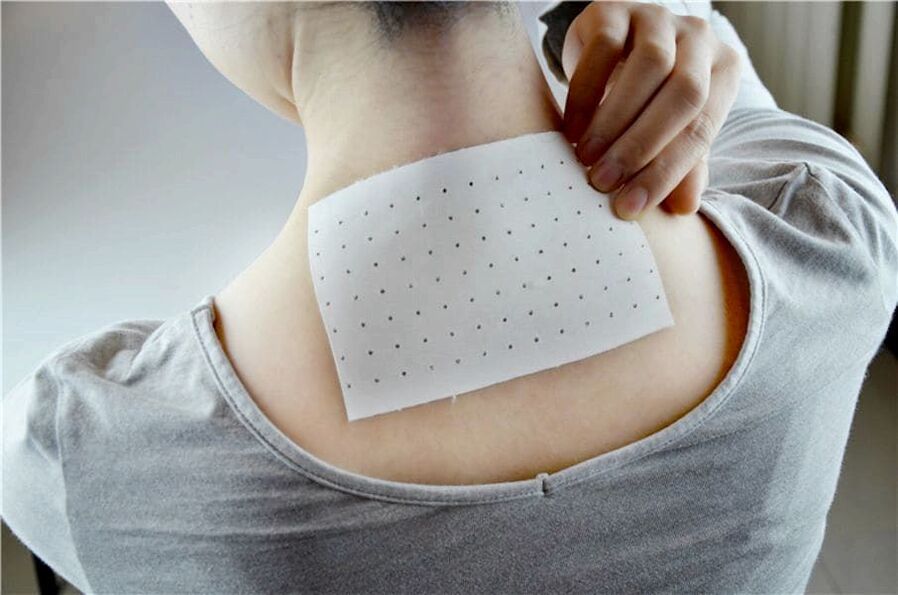 back anesthetic patches