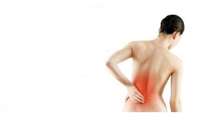 How to treat back pain on the bottom